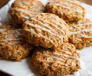 Carrot Cake Oatmeal Cookies