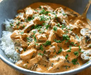 Chicken Stroganoff