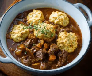 Beef Stew with Dumplings