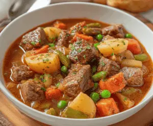 Beef Stew with Vegetables