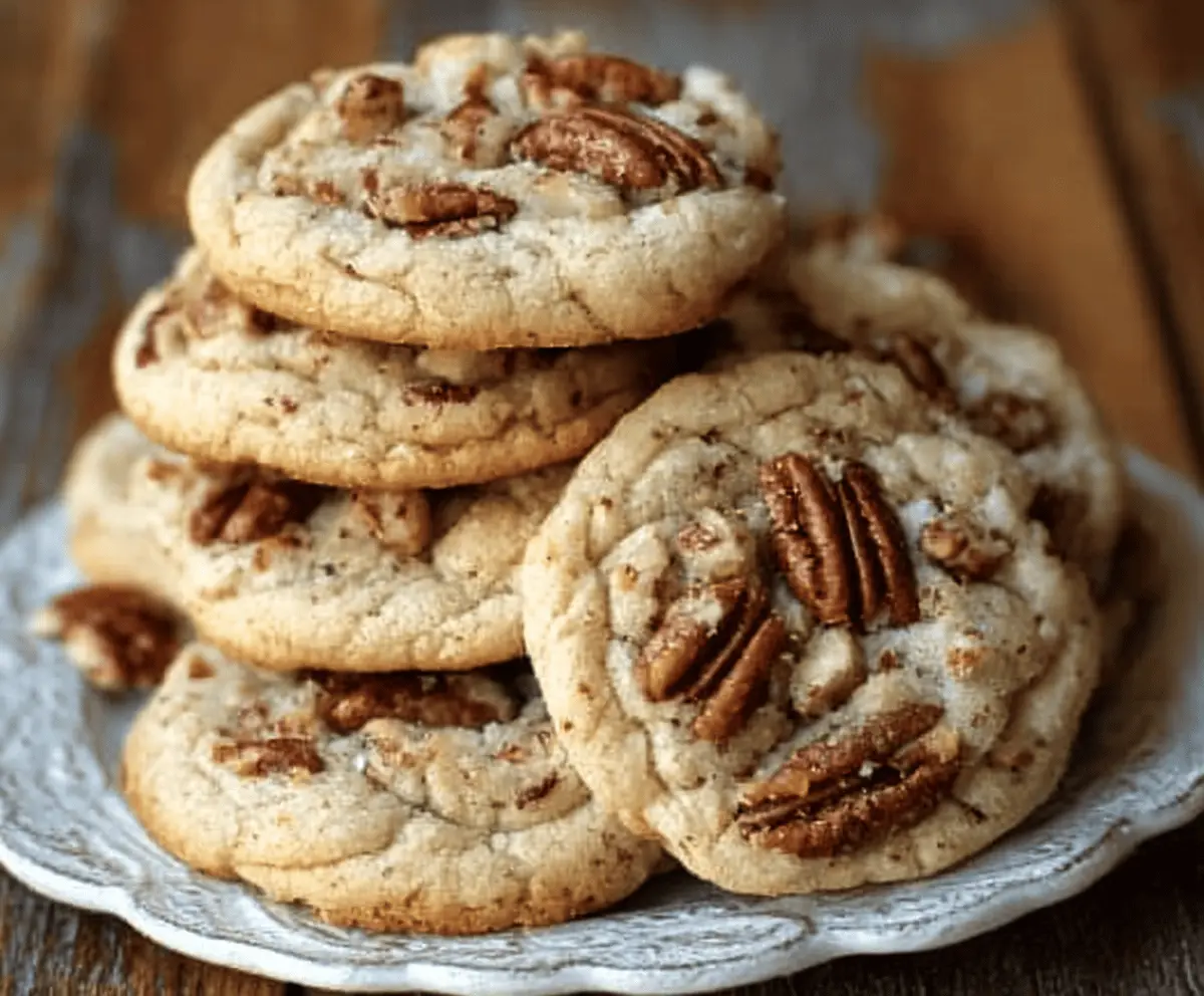 Easy Butter Pecan Cookies Recipe