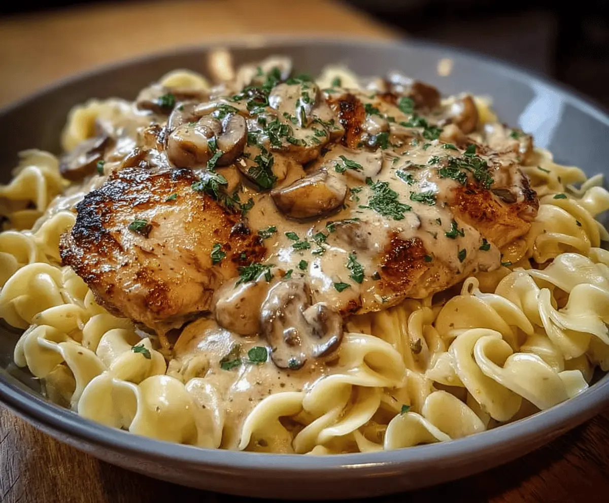 Easy Chicken with Buttered Noodles