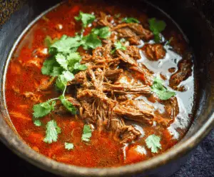 Crockpot Mexican Beef Birria