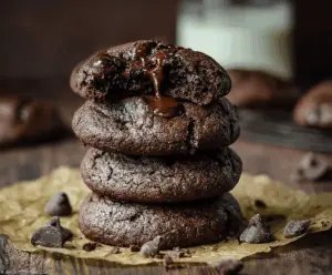 Double Chocolate Cookies
