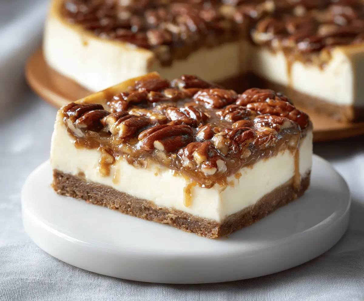 Creamy Pecan Pie Cheesecake Recipe