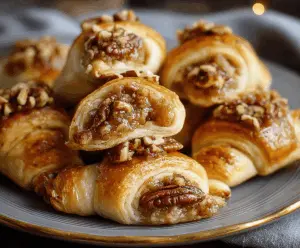 Pecan Pie Crescent Rolls