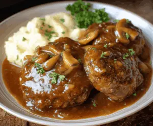 Slow Cooker Salisbury Steaks