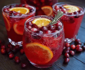 Cranberry Orange Holiday Punch