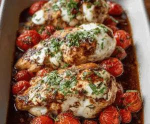 Balsamic Chicken Breast with Mozzarella