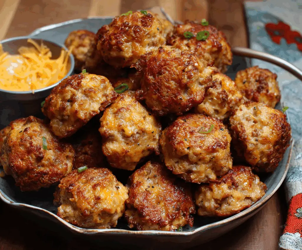 Bisquick Sausage Balls