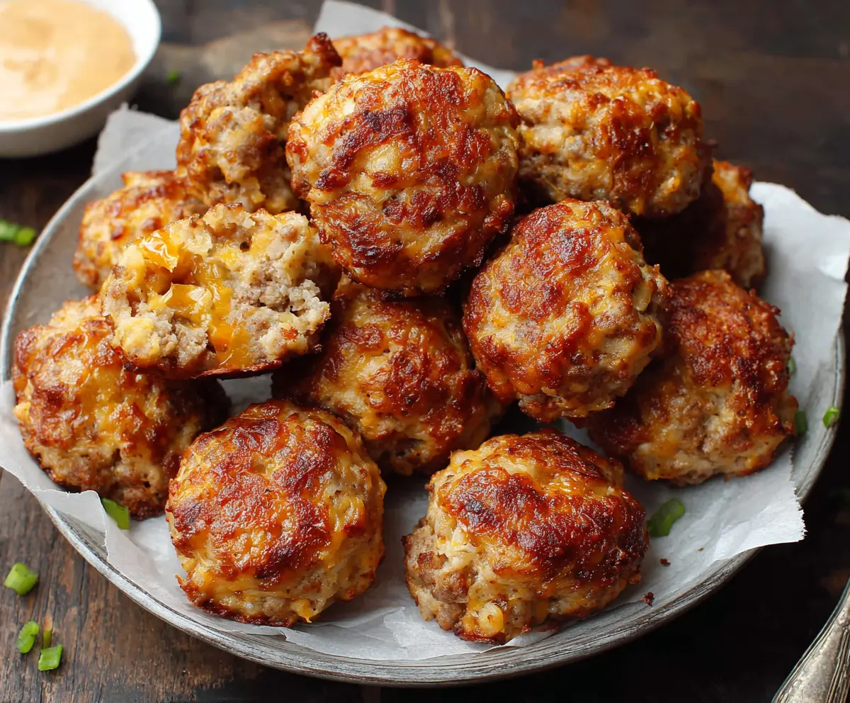 Easy Bisquick Sausage Balls Recipe