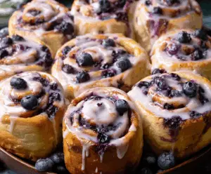Blueberry Cinnamon Rolls