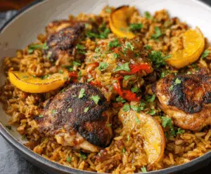 Caribbean Chicken and Rice