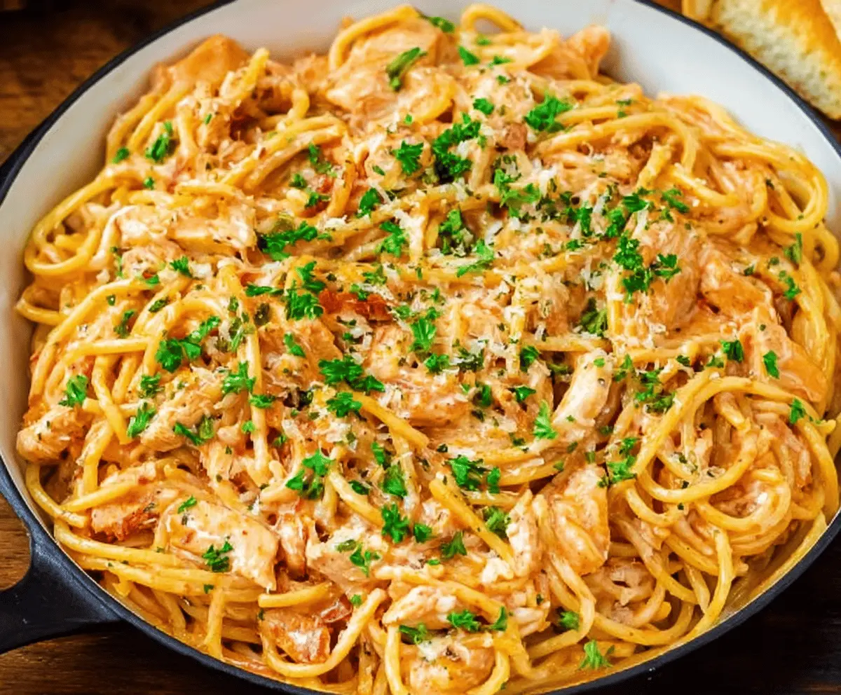 Easy Chicken Spaghetti Recipe