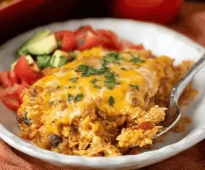 Chicken Taco Casserole