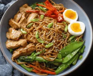 Chicken Teriyaki Noodles