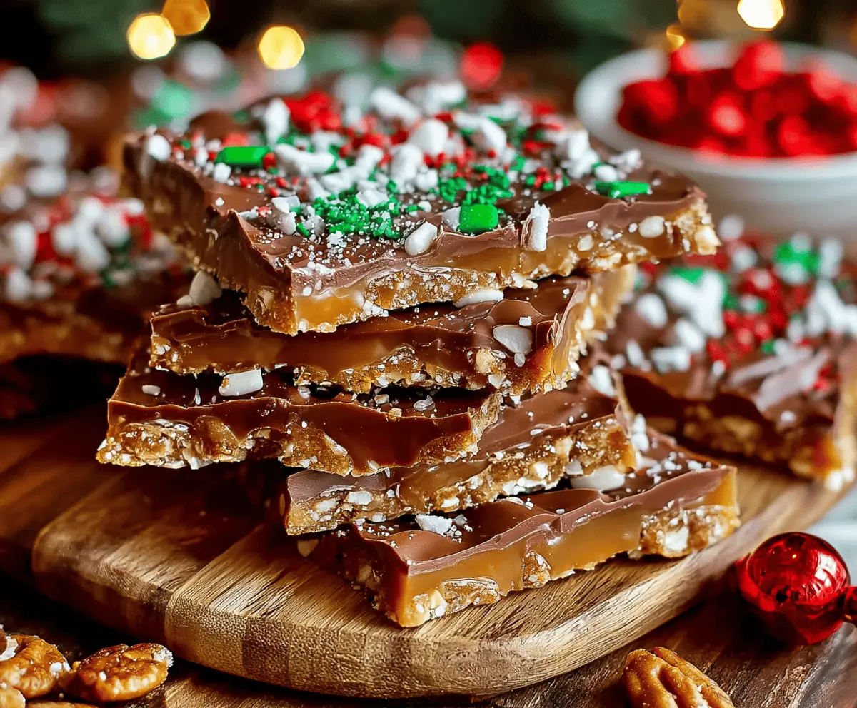 Easy Christmas Crack Recipe