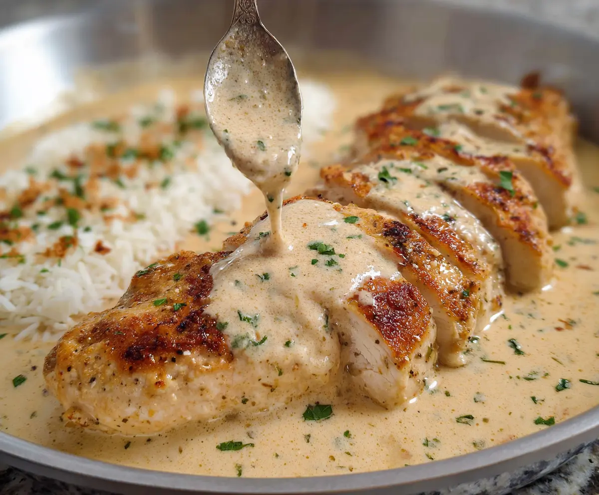 Creamy Garlic Parmesan Chicken Recipe
