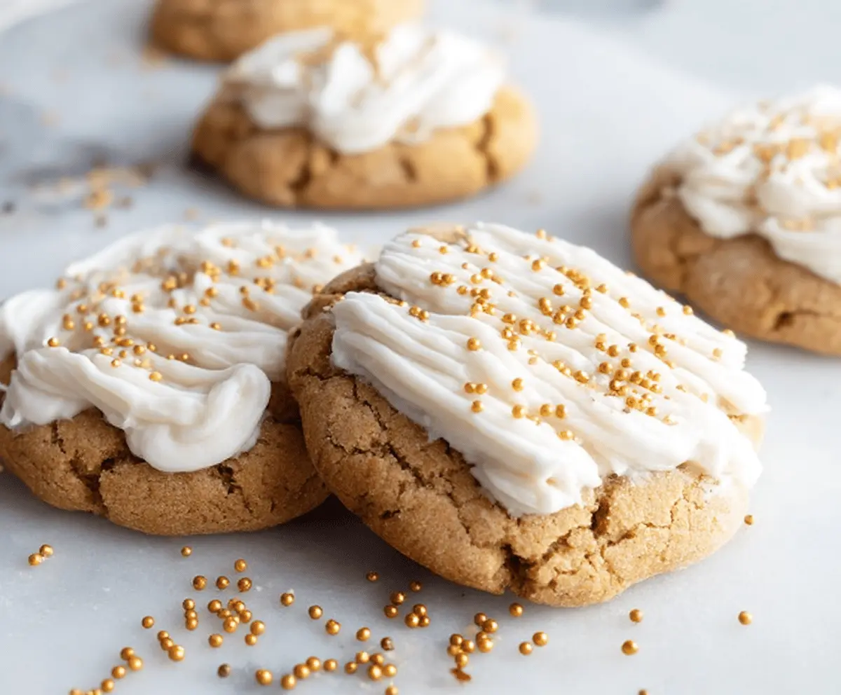 Easy CRUMBL Gingerbread Cookies Recipe
