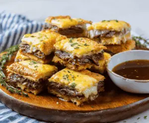 Delicious French Dip Squares