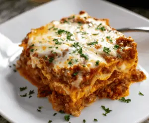 Easy Homemade Lasagna Recipe
