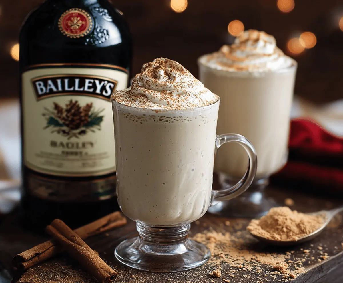 Creamy Baileys Eggnog Recipe