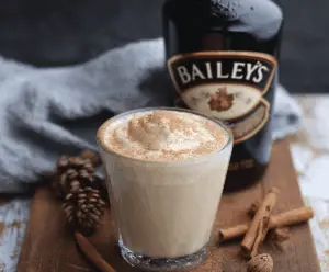 Eggnog with Baileys