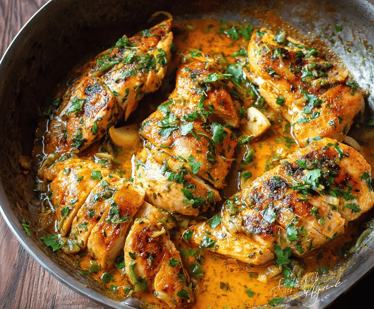 Easy Garlic Butter Chicken Recipe