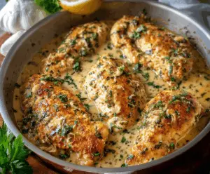 Garlic Parmesan Chicken Bake