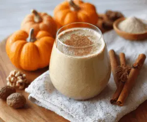 Pumpkin Pie Protein Smoothie