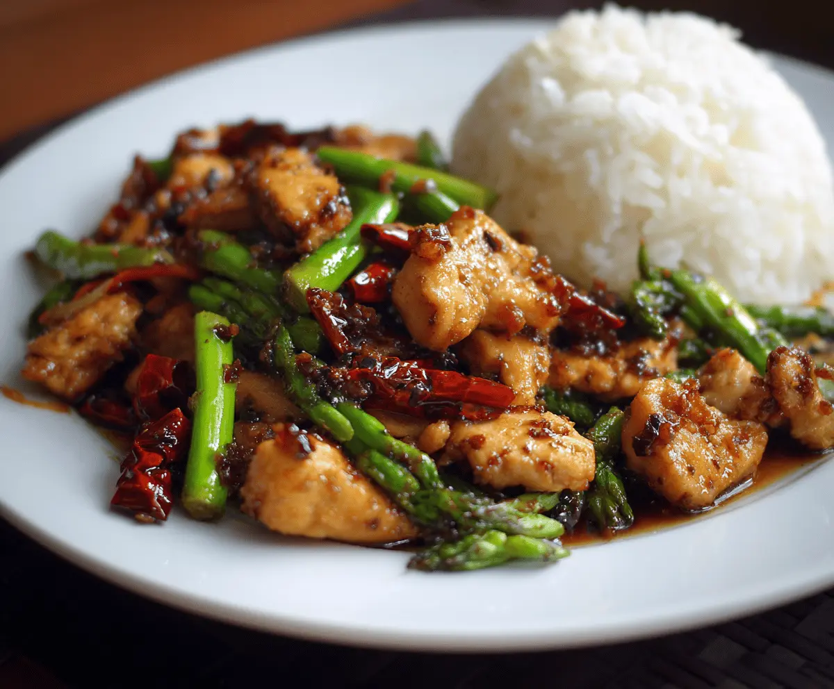 Easy Stir-Fried Chinese Garlic Chicken