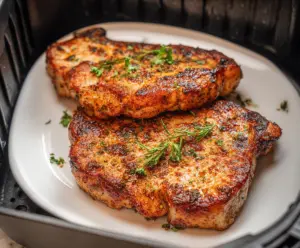Air Fryer Thin Pork Chops