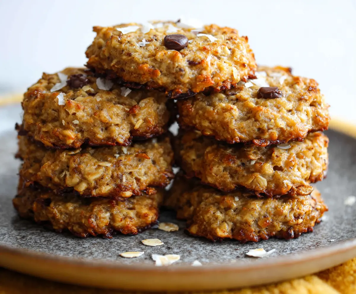Easy Banana Oatmeal Cookies Recipe