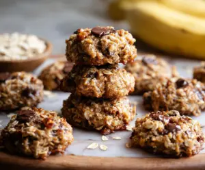 Banana Oatmeal Cookies