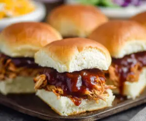 BBQ Chicken Sliders