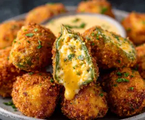 Cheesy Jalapeño Poppers