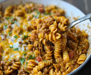 Cheesy Taco Pasta
