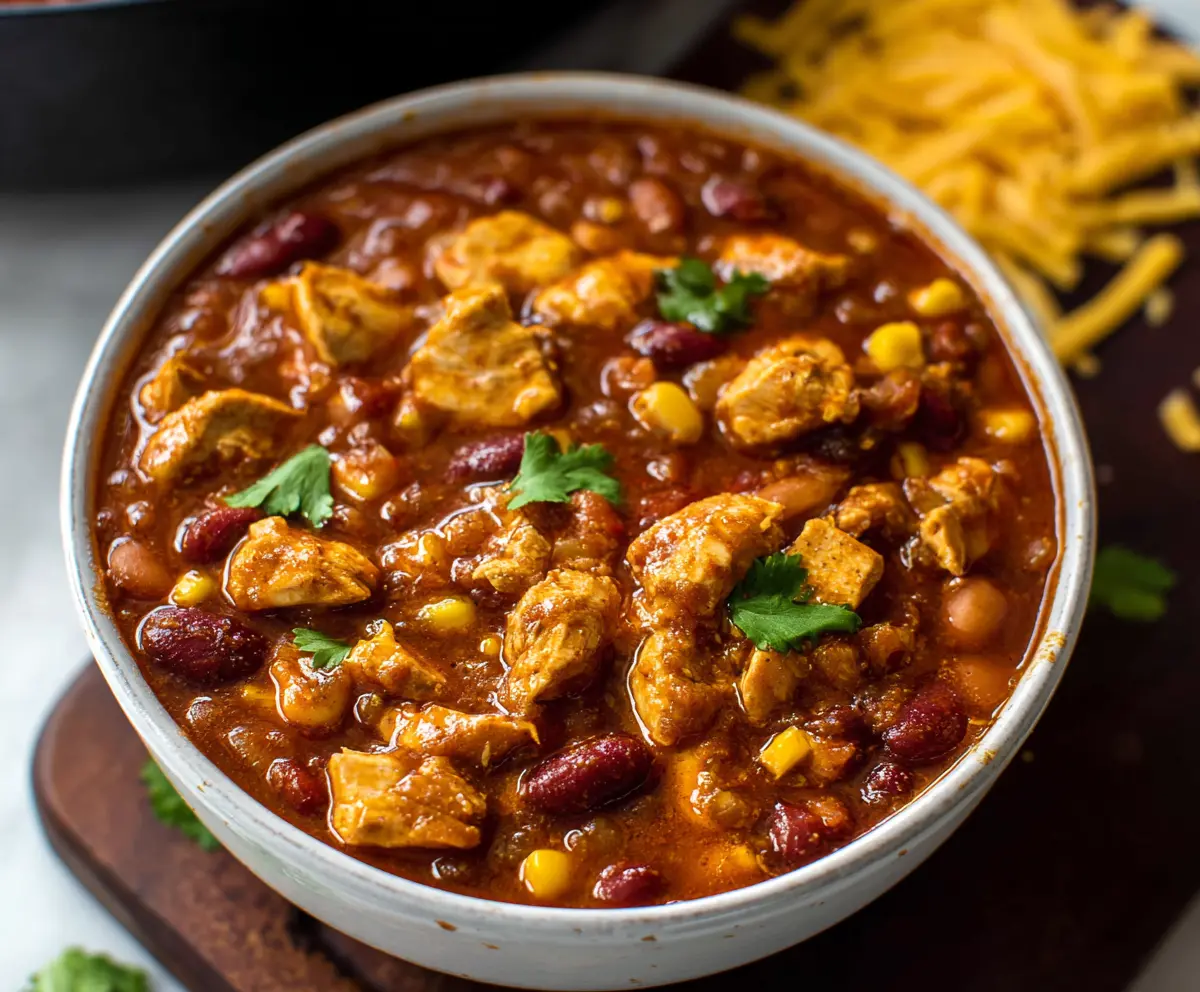 Easy Chicken Chili Recipe