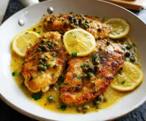 Chicken Piccata with Lemon Sauce