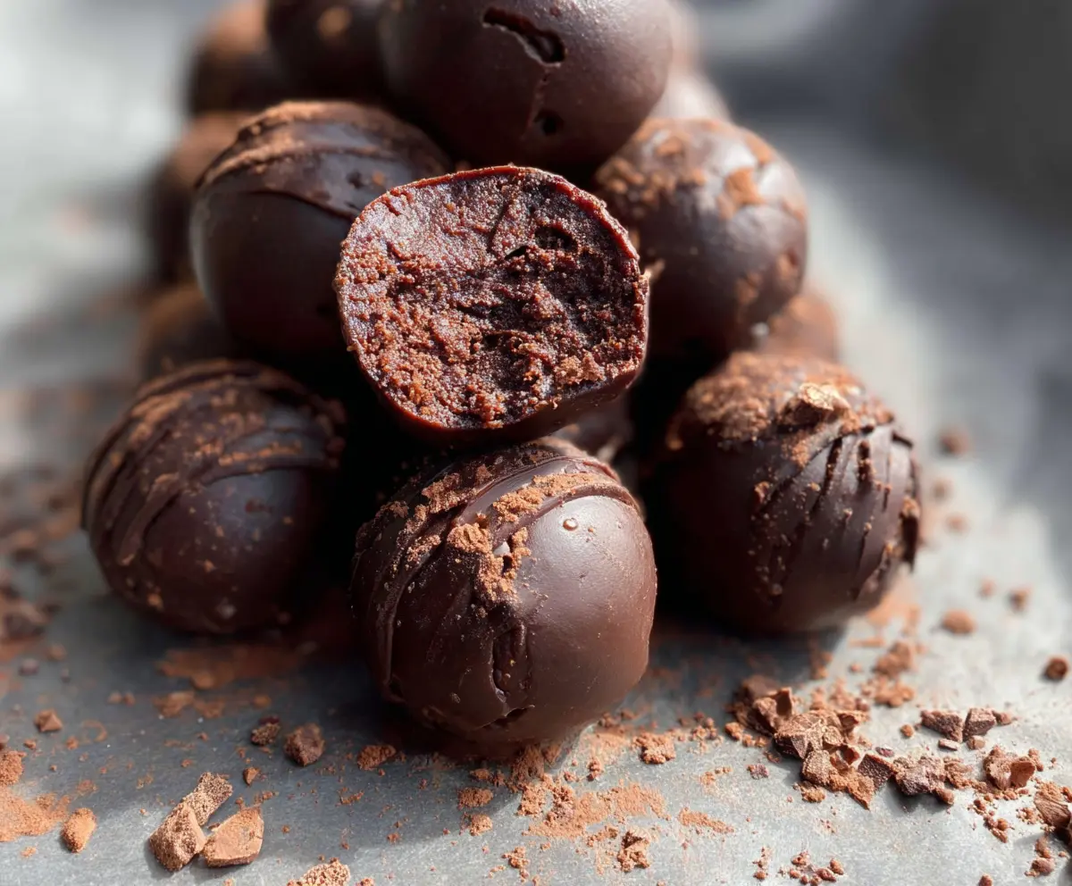 Chocolate Brownie Protein Balls Recipe