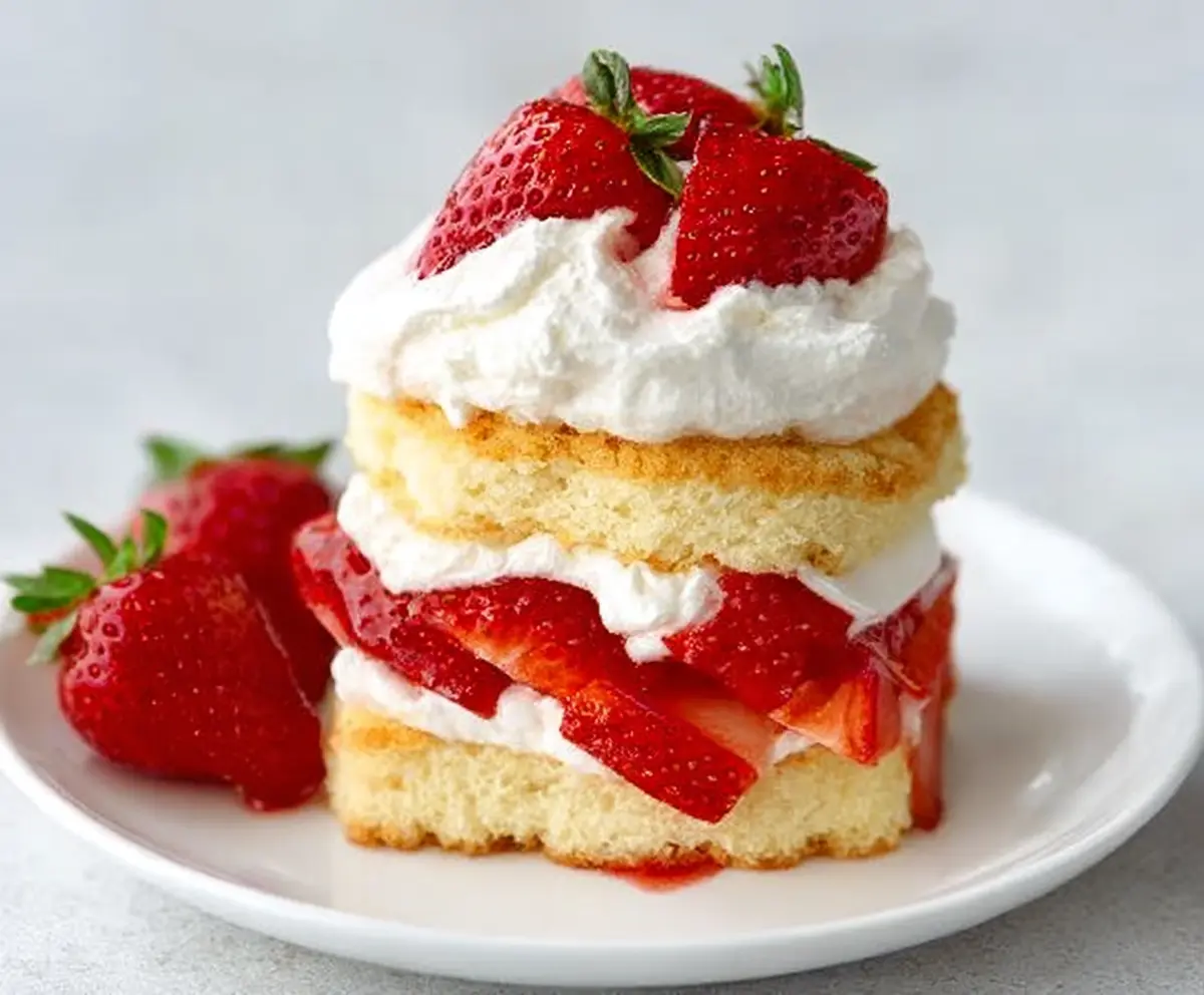 Easy Classic Strawberry Shortcake