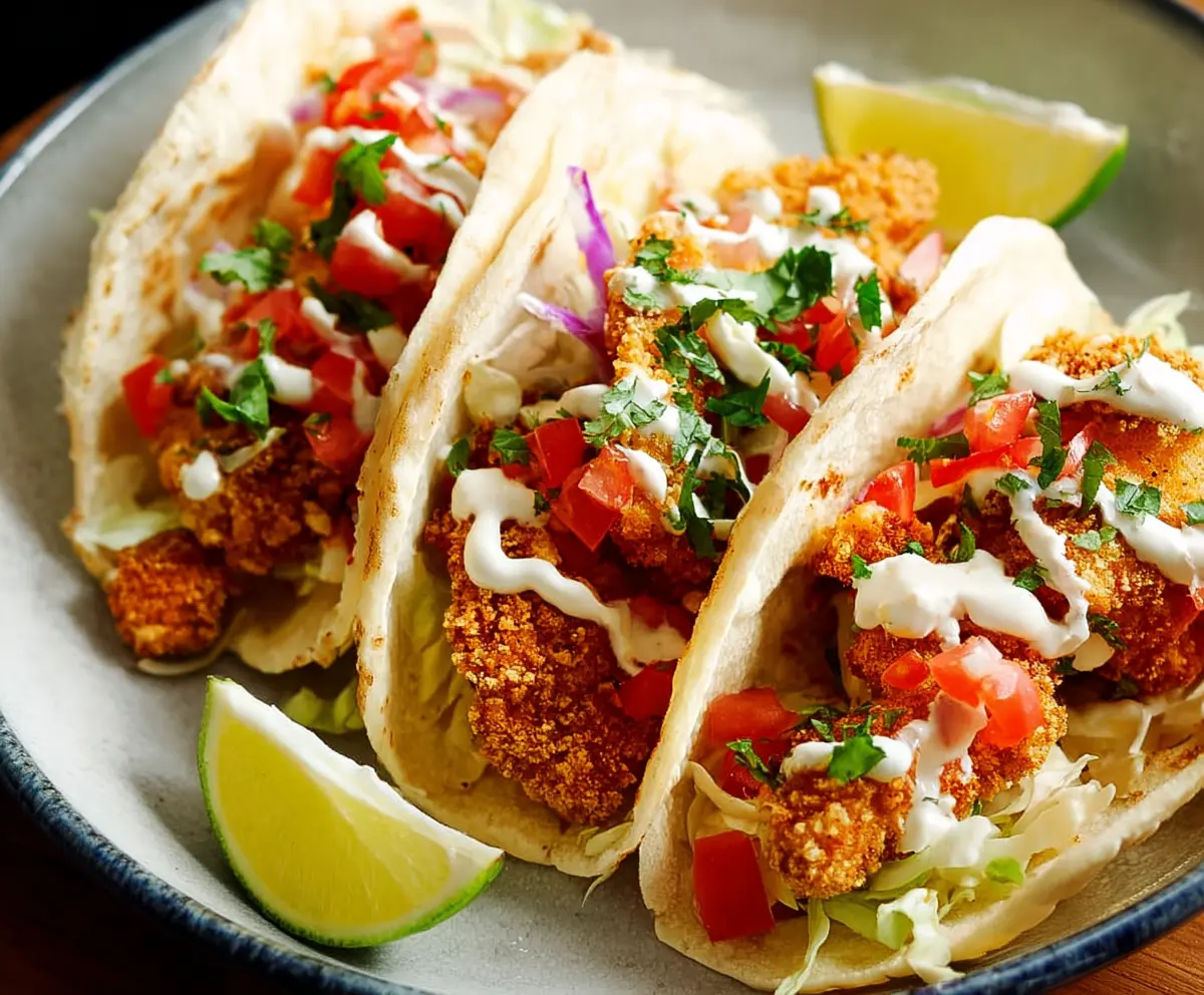 Easy Crispy Chicken Tacos Recipe