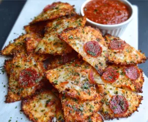 Crispy Pizza Chips