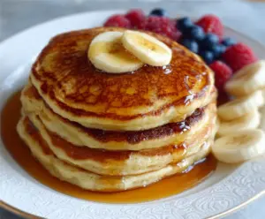 Fluffy Sourdough Discard Pancakes