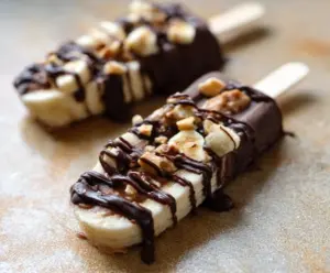 Frozen Banana Snickers
