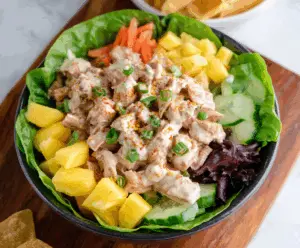 Hawaiian Chicken Salad Bowl