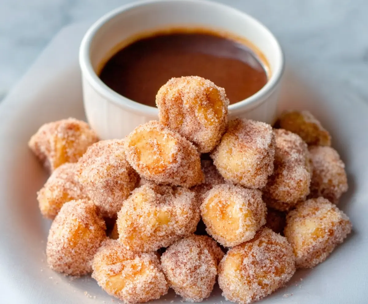 Healthy Air Fryer Churro Bites