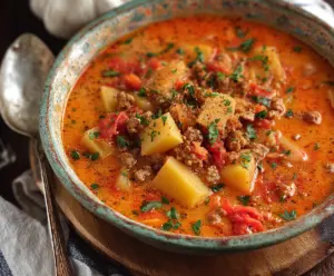Italian Sausage Potato Soup