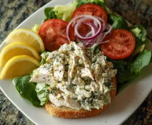 Lemon Basil Rotisserie Chicken Salad