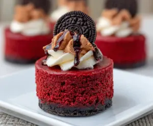 Mini Red Velvet Cheesecake